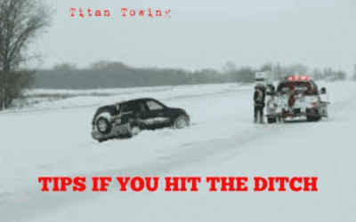 HERE ARE SOME TIPS IF YOU HIT THE DITCH